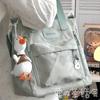 2025 new large-capacity commuter shoulder bag bear retro tote bag student class tutoring bag messenger bag bag