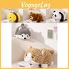 Plush Reversible Whimsical Animal Bee To Panda Shiba Inu Shark Cozy Doll Children For
