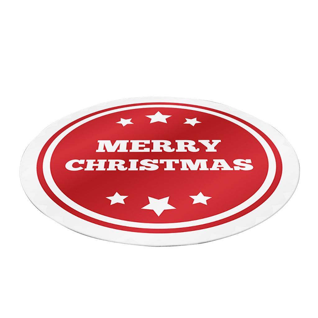 Christmas Carpet, Merry Christmas, Home Carpet, Round Carpet Home Holiday Decoration Christmas Crystal Velvet Living Room Carpet