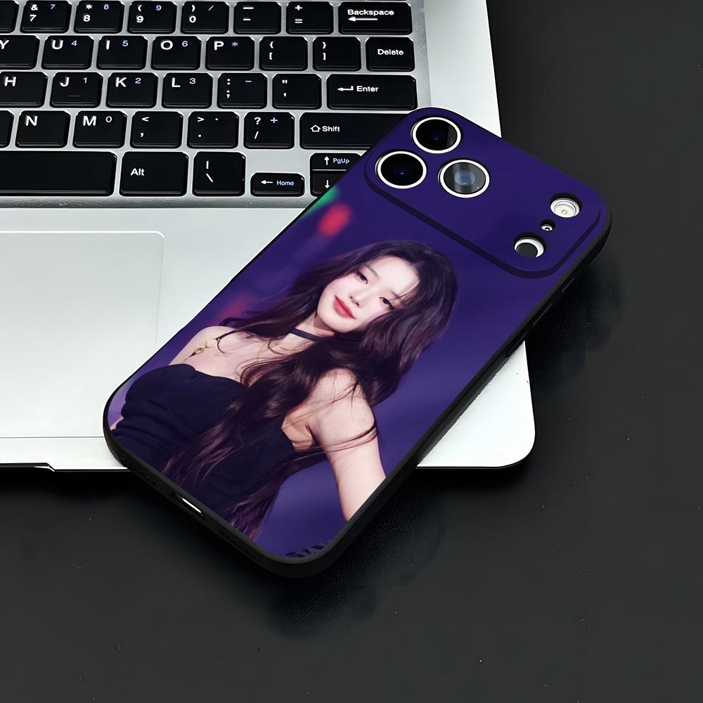 Singer J-Jang W-Won-young Phone Case For IPhone 17 Air 16 E Pro Max 15 14 13 Mini 12 Pro 11 Max Plus Black Soft Shell