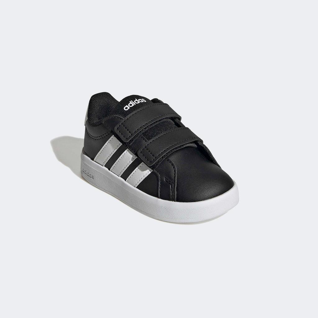 adidas Grand Court 3.0 Comfort Infant [HP3535-CBLACK/FTWWHT/FTWWHT]