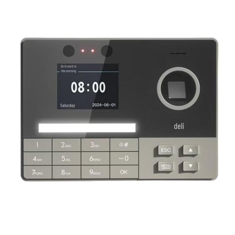 Deli Smart Face & Fingerprint 4G Cloud Attendance Machine