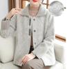 Otoño E Invierno Nuevo Abrigo De Lana Chaqueta Para Mujeres De Mediana Edad Y Mayores Cálido Y Cómodo Ropa De Moda Casual De Lana