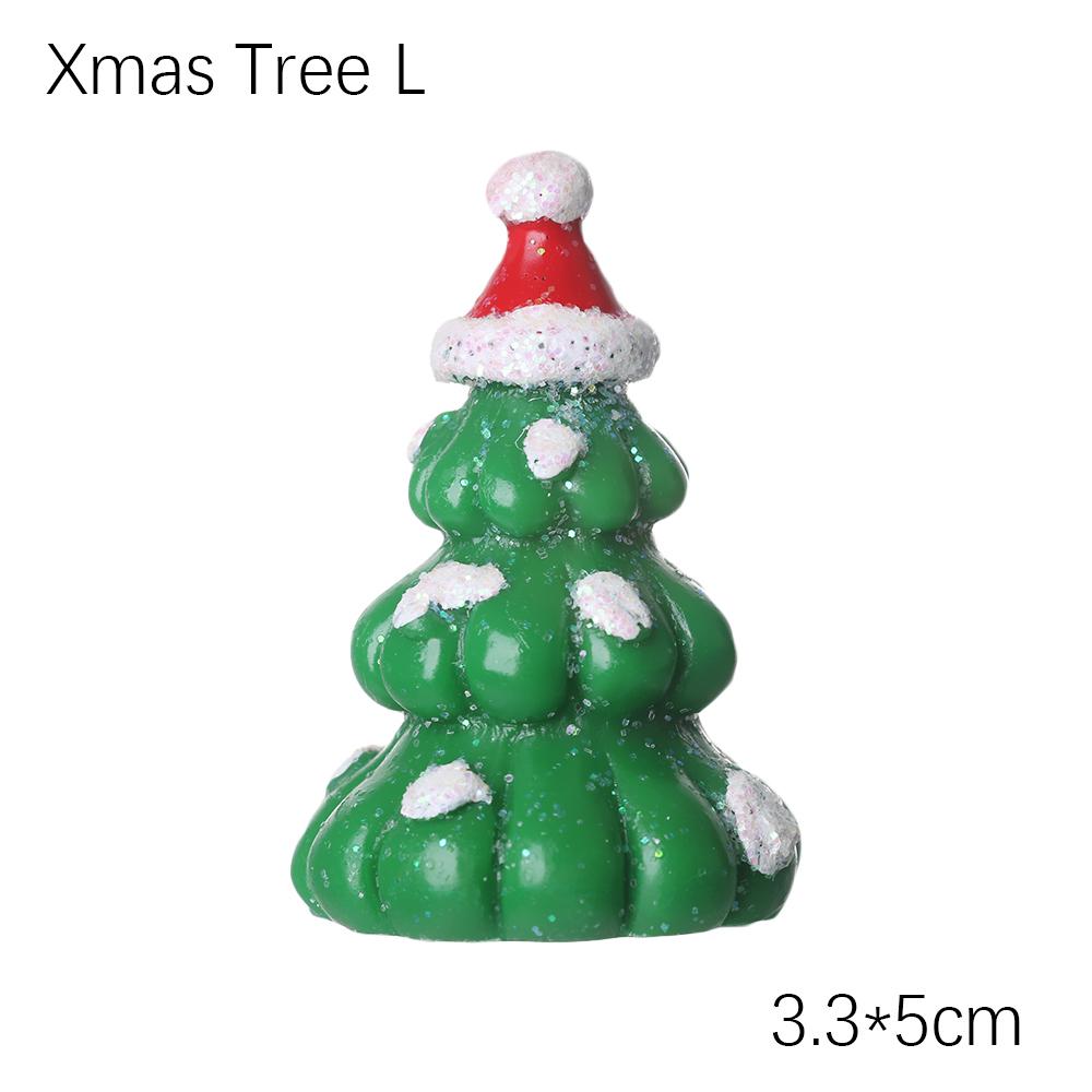 1PC Micro Landscape Toys Fairy Garden Home Decorations Deer Xmas Tree Miniature Snowman Christmas Figurines Santa Claus