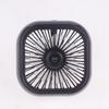 1 Piece 3 Speed Car Air Outlet Fan Usb Cooling Fan With Color Changing Light Car Rear Seat Heat Dissipation Car Accessories