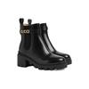 Logo Strap Chelsea Boots Black Women's 734909 AABK6 1000