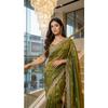 Neuer Instagram Trend Ready-to-Wear Designer-Saree mit Bluse