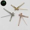 8*12*12.5mm NH35 Hands Rose Gold Silver Gold Watch Hands Green Luminous For NH35/NH36/4R/7S Movement Watches Pointers