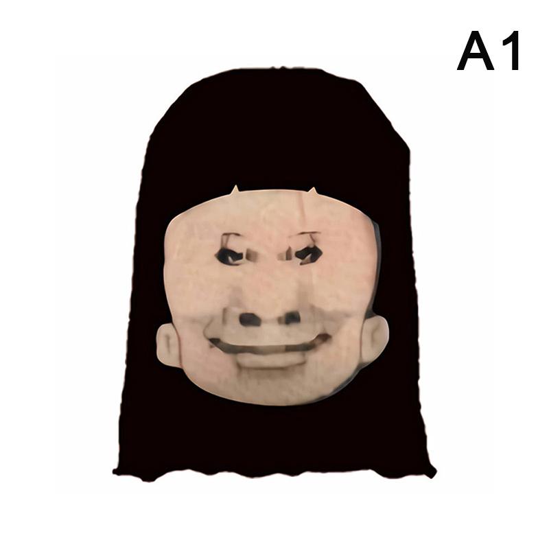 

3D смешная полнолицевая маска эластичная сетка новинка полнолицевая маска для мужчин женщин косплей головной убор имитация балаклавы головной убор
