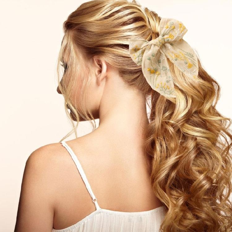 Bowtie Hair Bows Hair Clip Ribbon Elegant Bows Hair Clip Hair Bows for Women, Bowtie Hair Bows