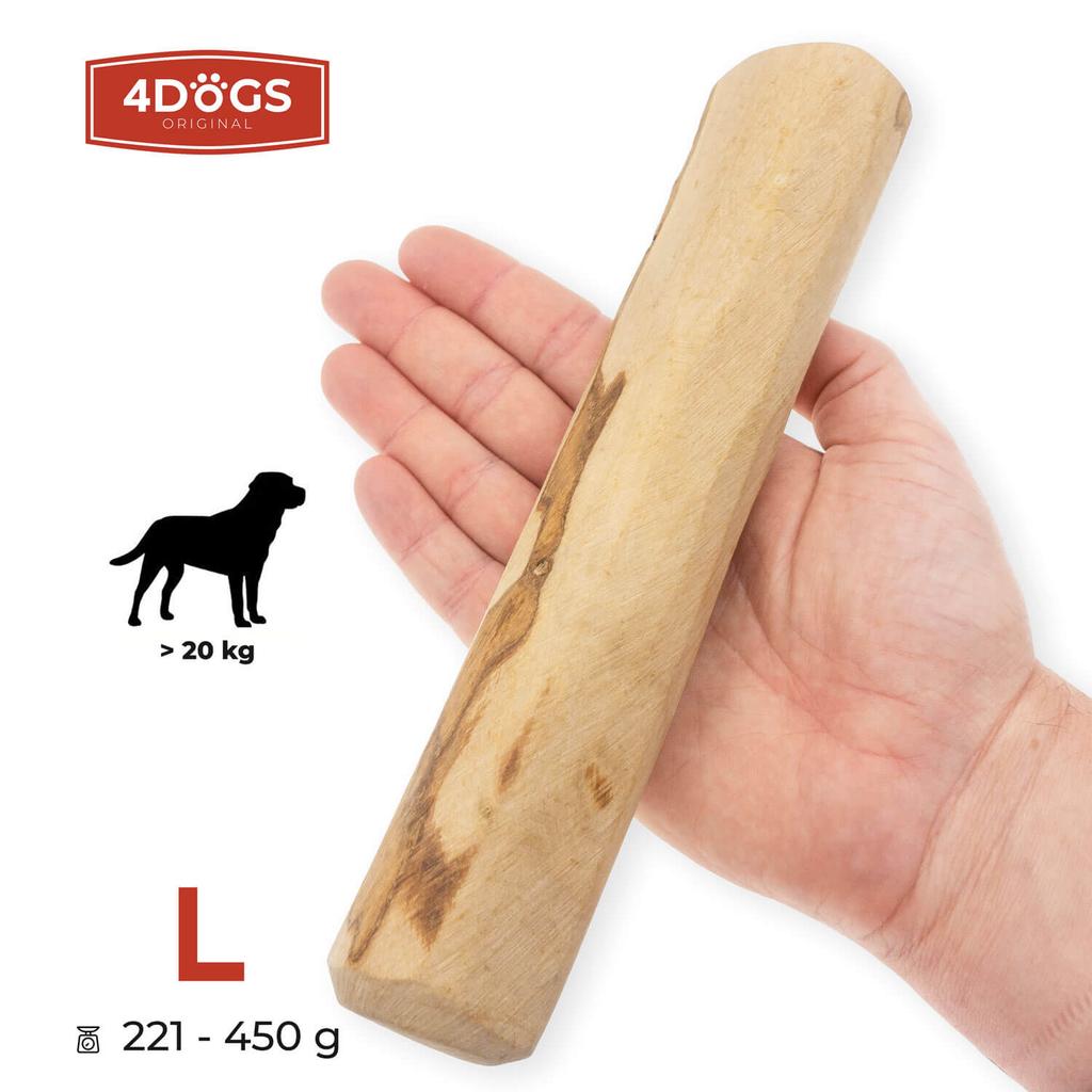 4DOGS Olive Wood Chew Toy Size L