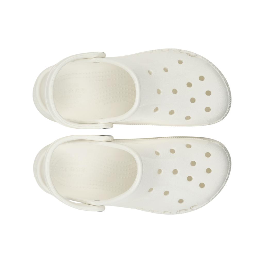 Crocs Baya Platform Klomp EVA Antislip Slijtvast Wolken Schoenen Damesklompen Wit 208186-100
