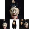 Haunted House Prop Latex Filled Head With Mechanical Craft For Halloween Party And Bar Decor