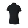 New FILA Athletics Polo Shirt Women's Pitch Black A11W523104F-BK