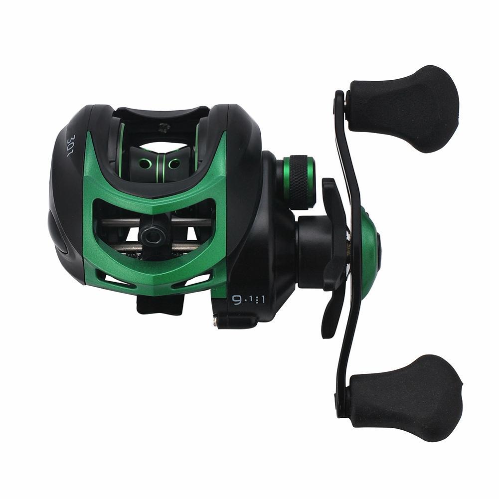 High Speed Bait Casting Fishing Reel 20 Ball Bearing Lure Wheel Stainless W0K4