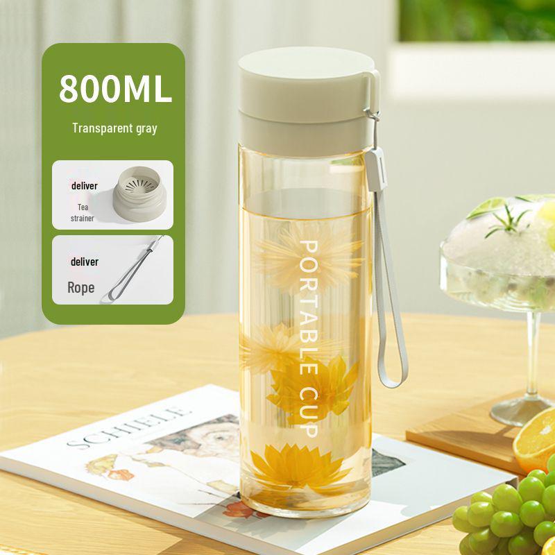 Large Capacity, Durable Sports Water Bottle for Students - Korean Style