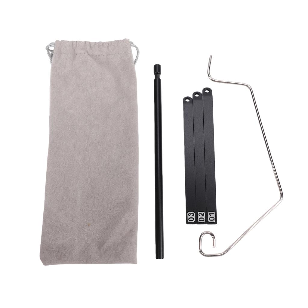 Portable Tripod Camping Light Stand Outdoor Hanging Lamp Holder with Carry Bag Easy to Install for Tent Camping Hook