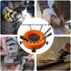 Portable Multipurpose Drill Bit Handheld Drill Bit Sharpener for Angle Grinders Fits Older Drill Bits from 2mm to 13mm Diameter 1-Piece Sharpener,