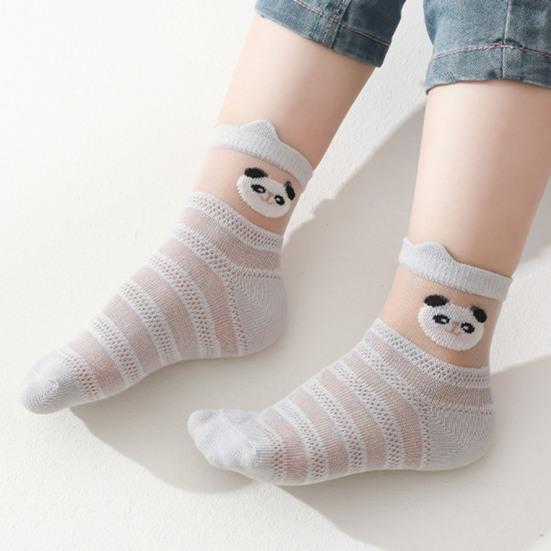 

1 пара детских носков, устойчивые к выцветанию хлопковые детские носки с изящным узором и петлями-торшерами с петлями для малышей