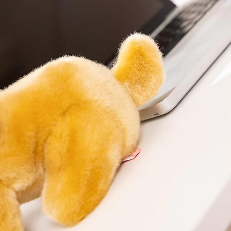 20/27cm Golden Retriever Doll Simulation Plush Toy Handmade Doll Cartoon Anime Cute Pillow Cushion Home Decoration Children's Bi
