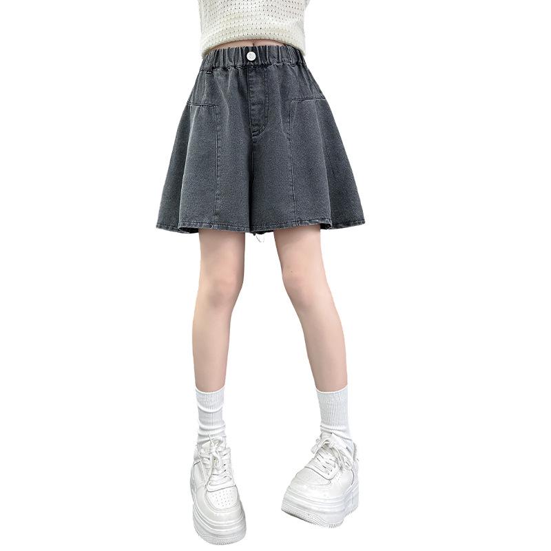 Girls' Summer 2026 Denim Skort for Kids