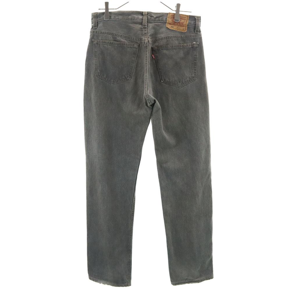 Levi's 93'S90s 501 USA made black denim Denim pants W32 Button fly jeans Men's Used