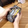Large Capacity Mesh Pencil Case Simple Stationery Storage Organizer  School Supplies