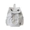 Schoolbag spring and summer backpack Korean version cartoon Korean backpack female drawstring design cute polka dot casual versatile student schoolbag