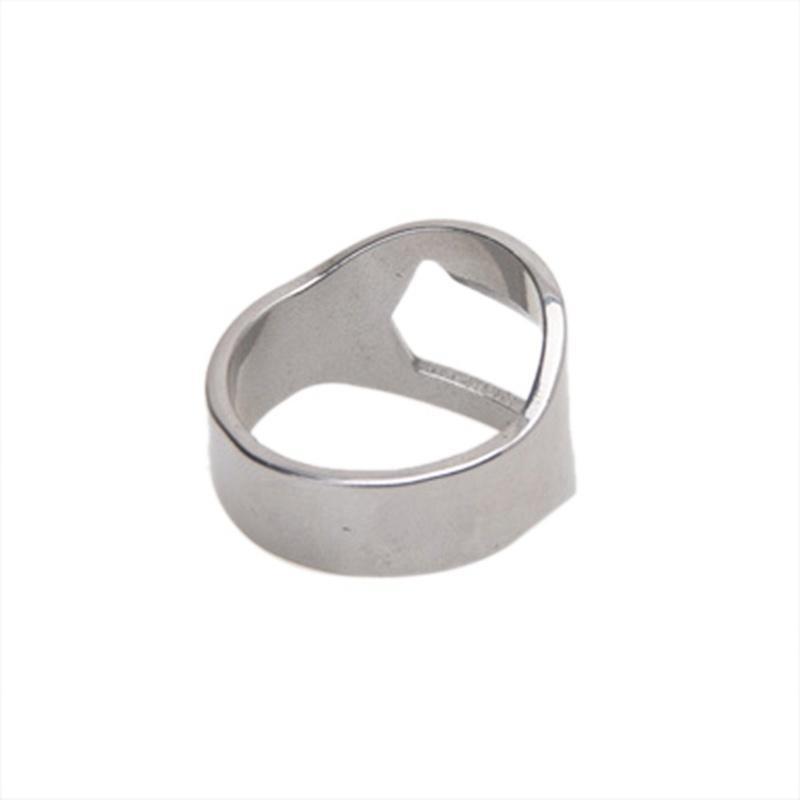 

1 Pcs Creative Versatile Finger Ring Bottle Opener Bar Beer Tools AVE