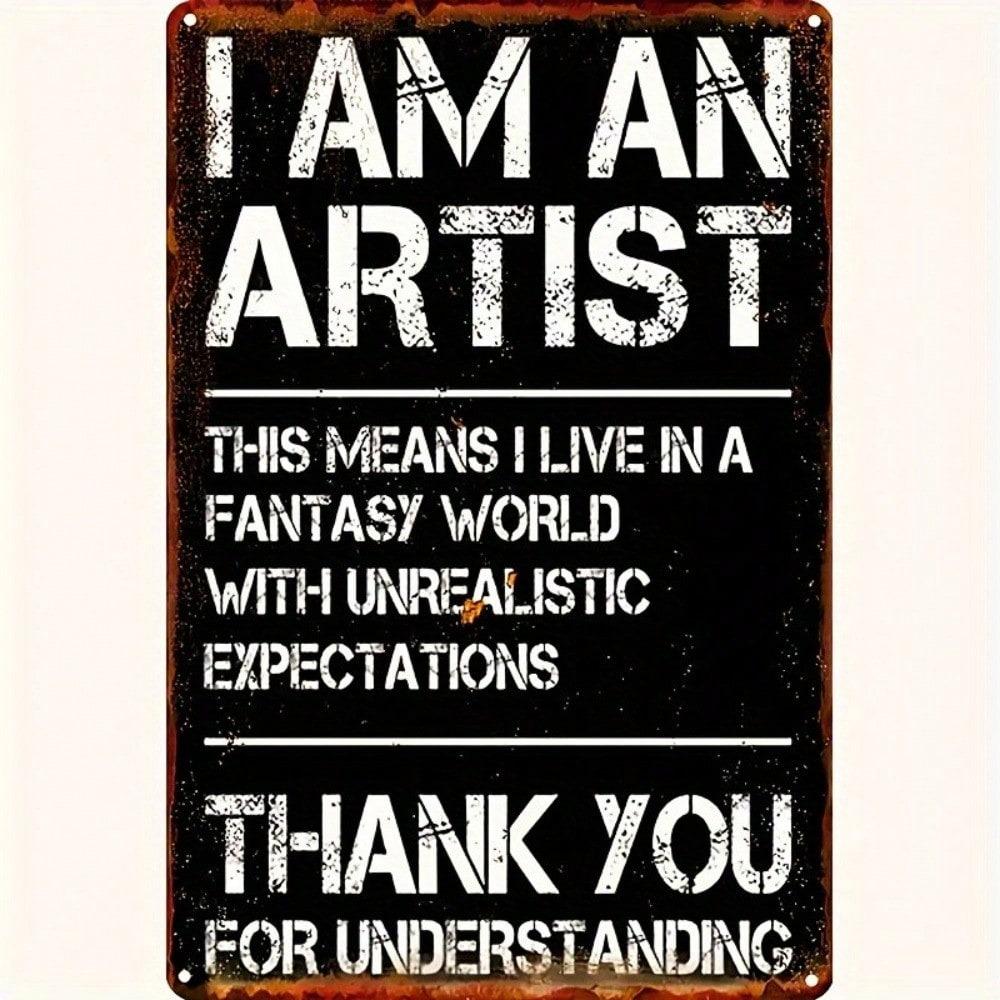 Planetjuice Funny Vintage Tin Sign Wall Art X Inch Retro Metal Decor For Home Bar Pub