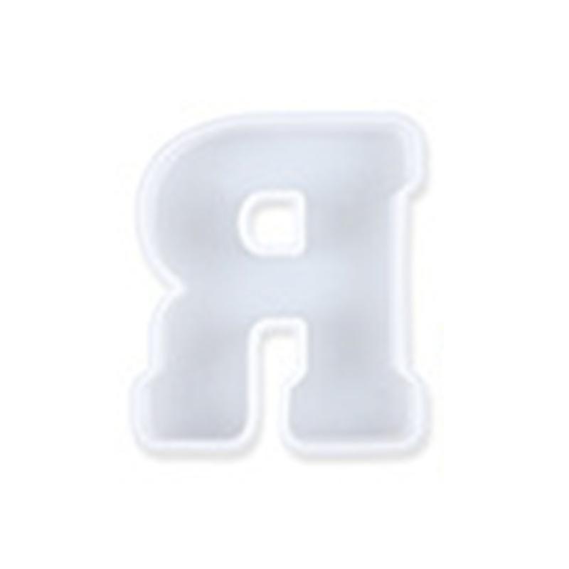 Alphabet Silicone Casting Mould Resin Letter Mold Keychain Pendant Capital Table Ornament Epoxy Mold DIY Jewelry Craft