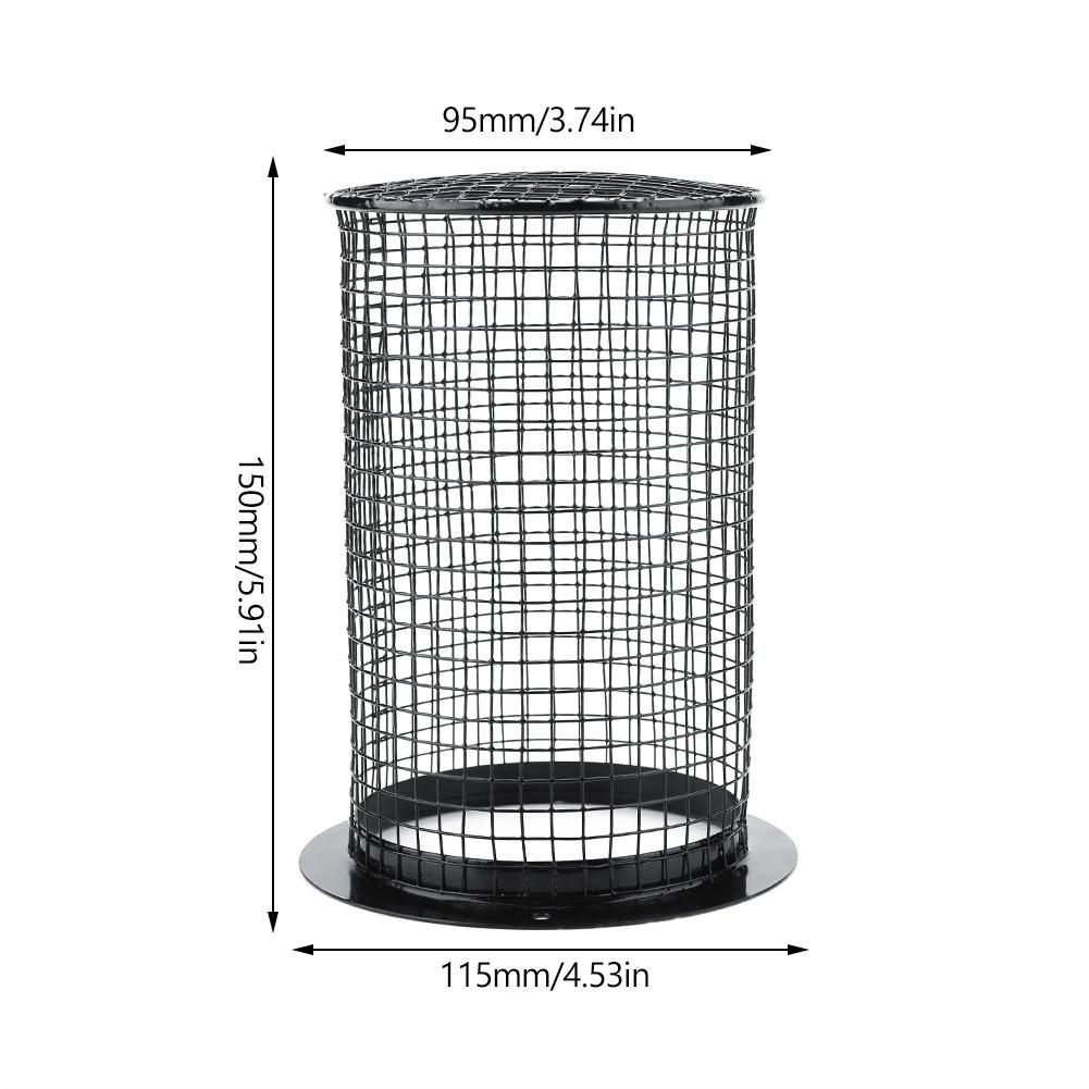 Square Reptile Anti Scald Lamp Cover for Heating Light Reptile Protection