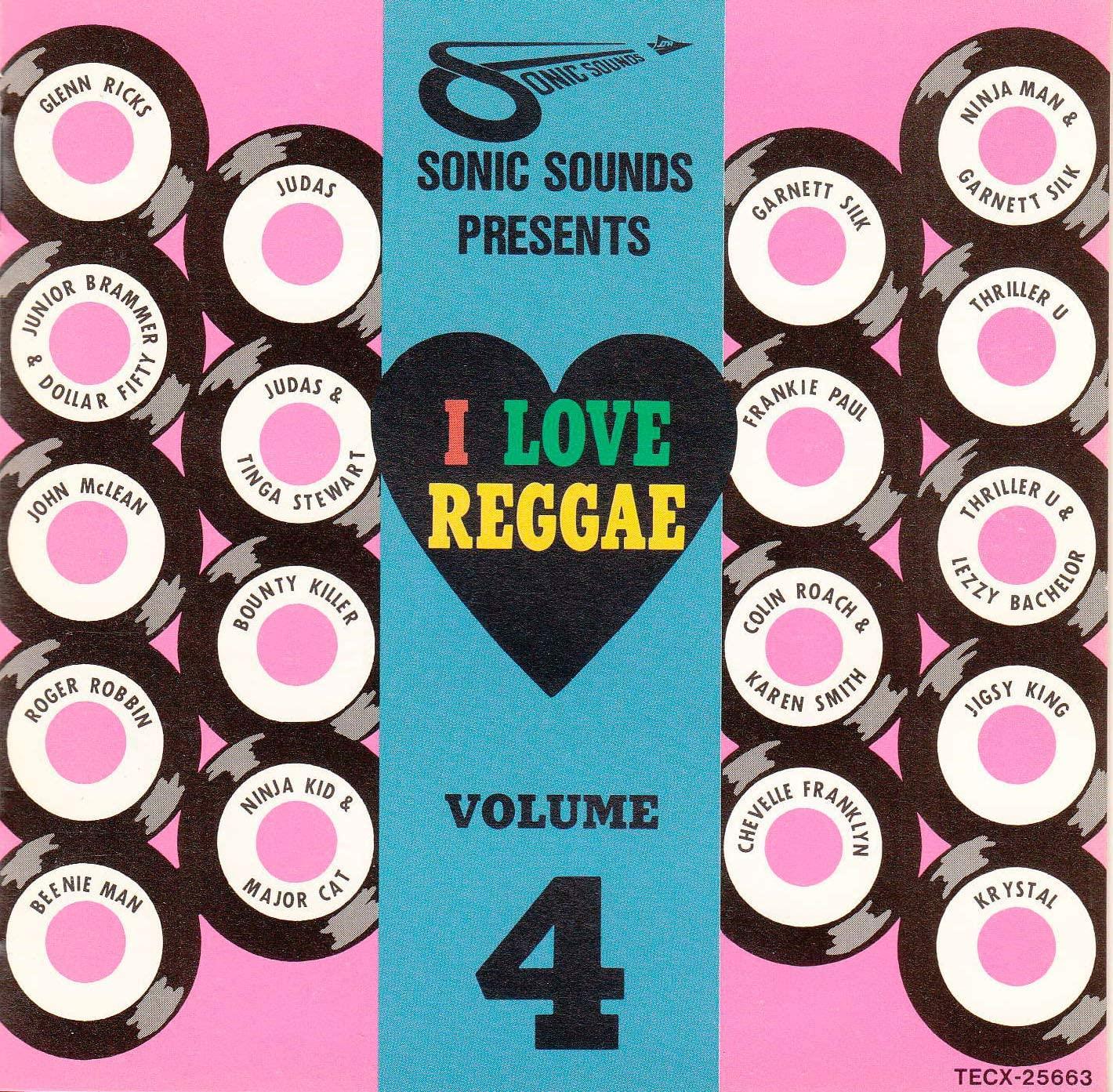 

CD OMNIBUS JOHN MCCULCAN NINJA KID I love reggae 4 TECX25663 Teichiku Japan ObiReggae Ska Dub Used