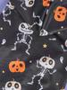 Pet Dog Cat Halloween Skeleton Hoodies  Skull Cute Shirt Puppy Kitteen Costumes Bones Clothes