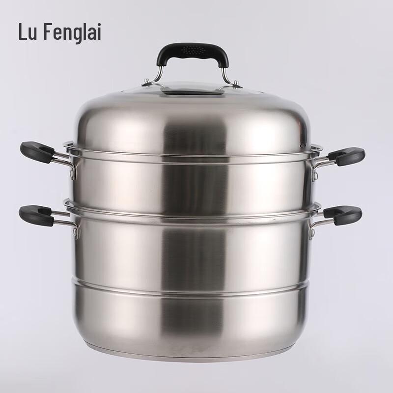 Ru Feng Lai 304 Stainless Steel Steamer Pot 28cm