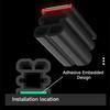 2 Size Car Door Rubber Seal Strip Double-Layer Protector Car Door/Hood/Trunk Weather Strip Soundproof Waterproof Sealing Strip