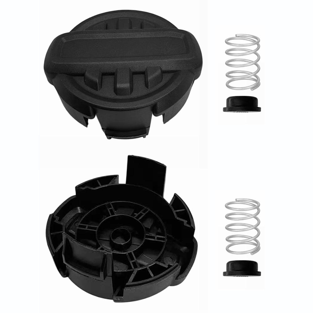 

2 Sets Trimmer Head Cap + Spring + Spring Washer for Dewalt DCST922P1/DCST922B/DCST972X1 String Trimmer, RSDWO995-1 A