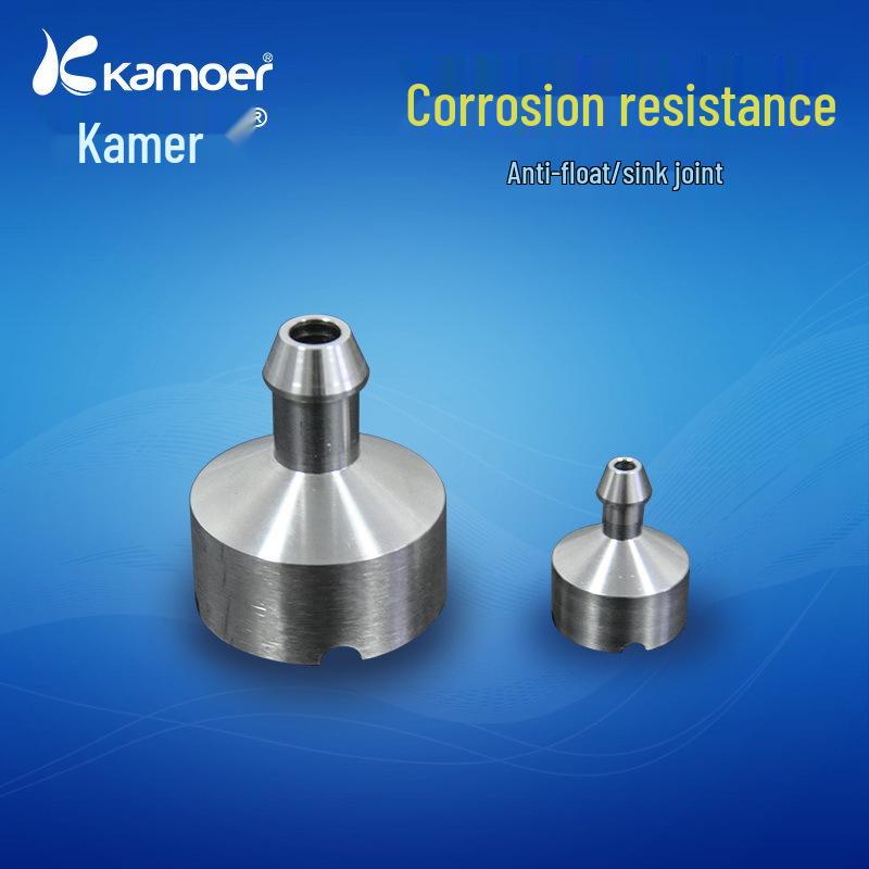 316L Stainless Steel Quick Release Hose Fittings - Anti-Float/Sink, Threaded Pagoda Head, Large/Small Interface 2.5mm stainless steel