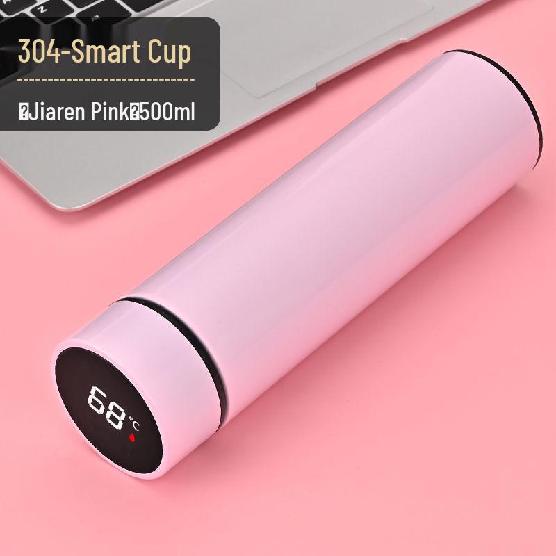 Herren Smarte Anzeige Isolierte Edelstahl-Teekanne mit Sieb