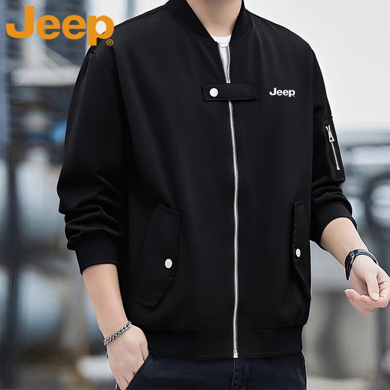 JEEP Men's Casual Baseball Jacket