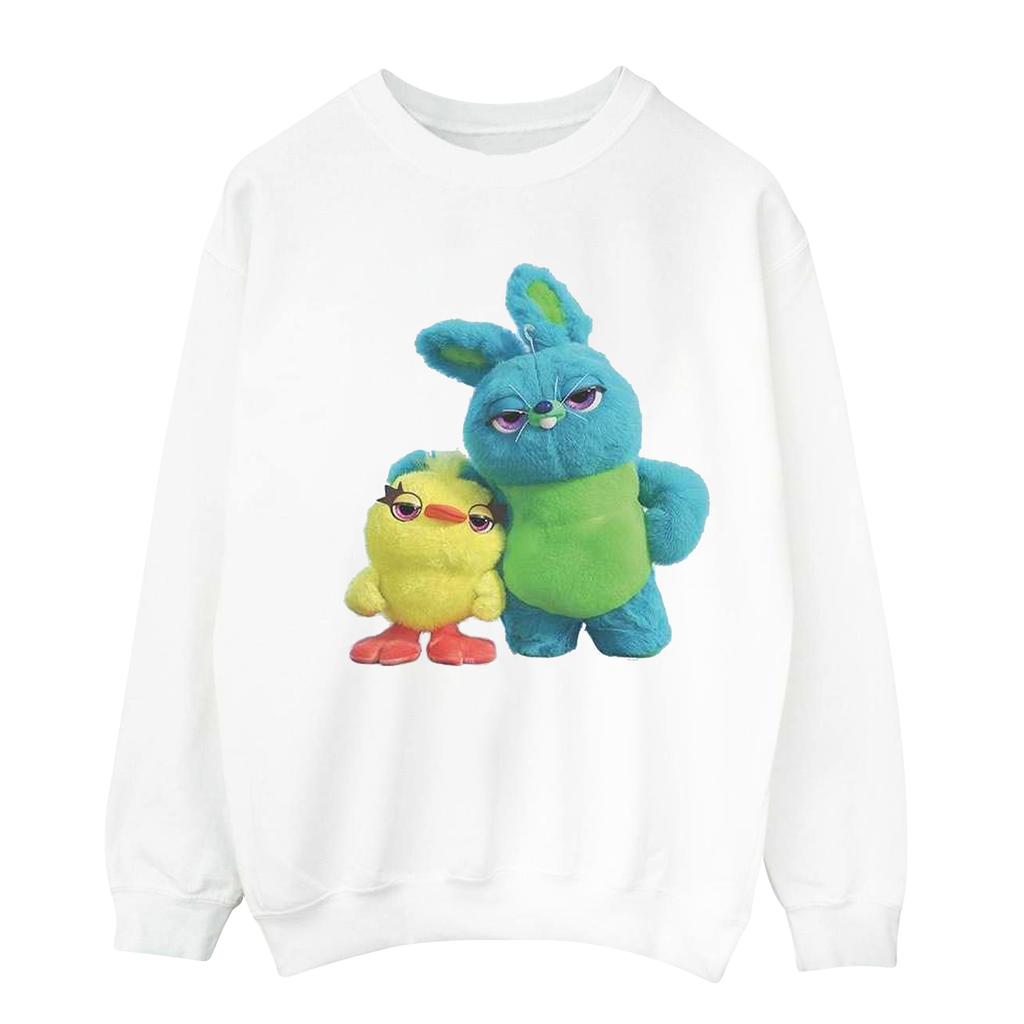 Disney Girls Toy Story 4 Ducky And Bunny Sweatshirt