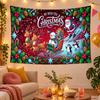 Christmas Theme Wall Tapestry, Xmas Wall Hanging, Holiday Home Bedroom Decoration