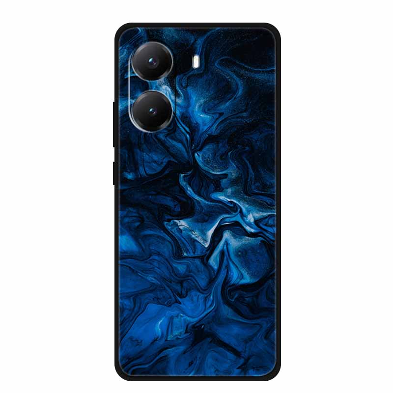 Funda For Poco X7 Pro Cases Marble Painted Silicone Back Cover for Poco X7 Pro Protective Shockproof Cool Capa Poco X7Pro Bumper