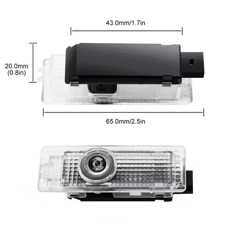 2 Stück LED Auto Tür Projektor Auto Willkommenslicht Für BMW Mini Cooper Works R52 R55 R56 R57 R50 R53 R60 R61 F54 F55 F56 F60 Teile