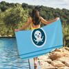 Blaues O-Octonauts Logo Handtuch Schnelltrocknende Strandhandtücher Sind Geeignet Für Schwimmbäder Camping Yoga Und Das Fitnessstudio