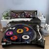 Vinyl Record Player Accessories Set Multiple Sizes Kid'S And Adults' Bedroom Exquisite 3Pc Bedding Set, Gift