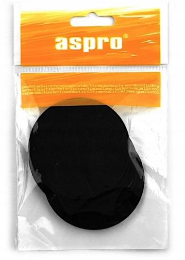 Self-adhesive felt pads, black, diameter 70mm, 4 pcs.