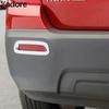Rear Fog Light Lamp Cover Trim For Chevrolet Chevy Trax Tracker 2014-2017 2018 Chrome Car Tail Foglight Bezel Trims Accessories