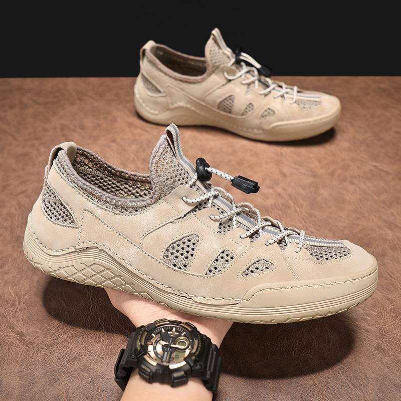 FashionLightweight Men's Casual Sports Shoes Breathable Mesh Sneakers Fashion Outdoor Male Tenis Masculino Hollow Out Walking Footwear