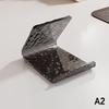 Adjustable Acrylic Phone Holder Glacial Pattern Tablet Stand Minimalist Desk Lazy Bracket for Kitchen Office Bed